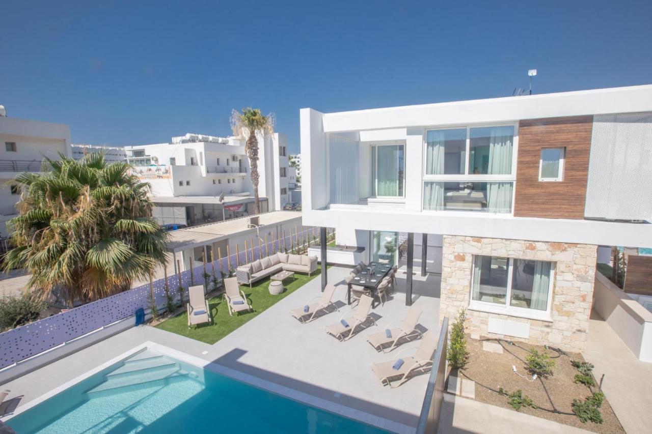 Kube Luxury Villas Ayia Napa Exterior foto